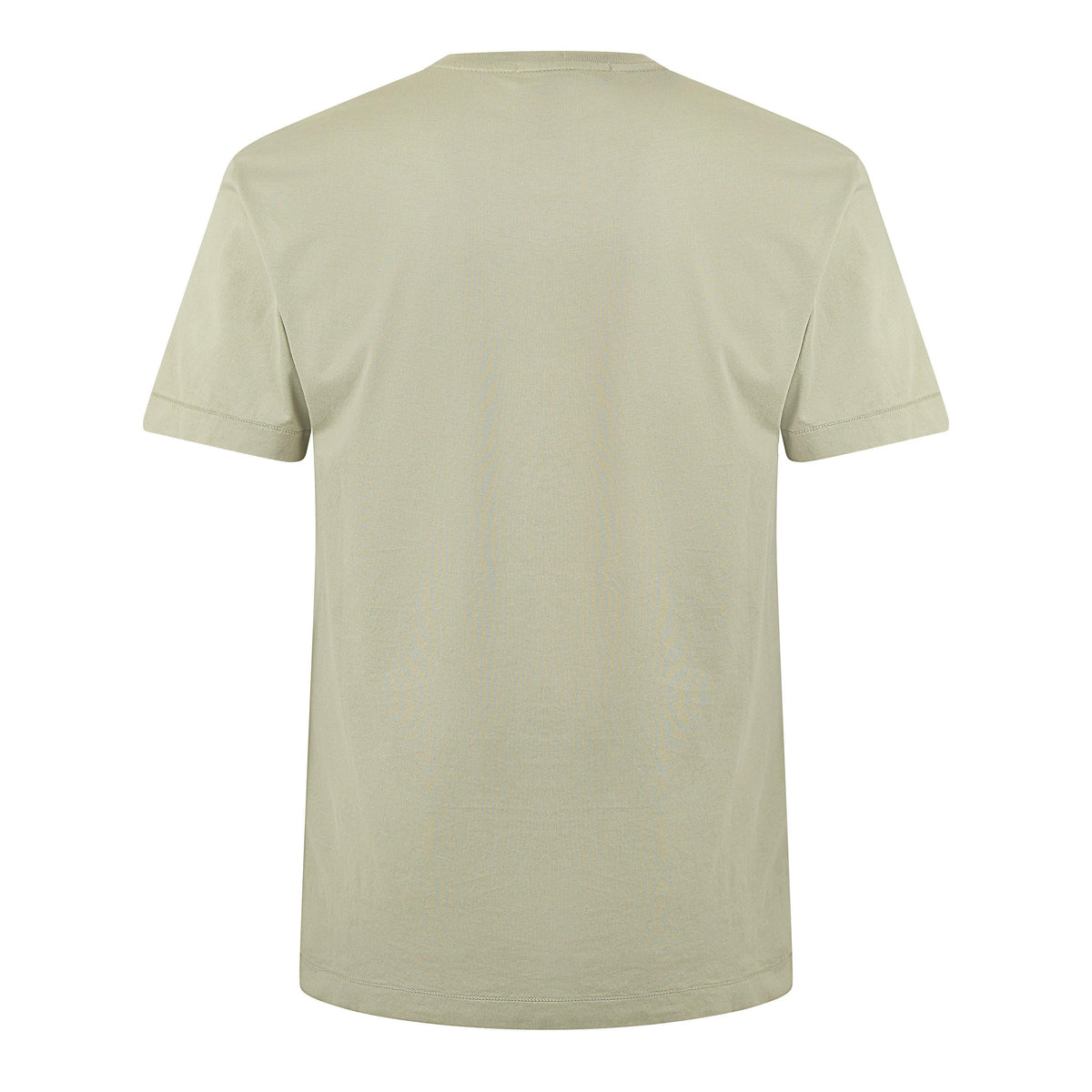 L Green V005N - Stone Island - Men's Cotton Compass Logo Patch T-Shirt - 2