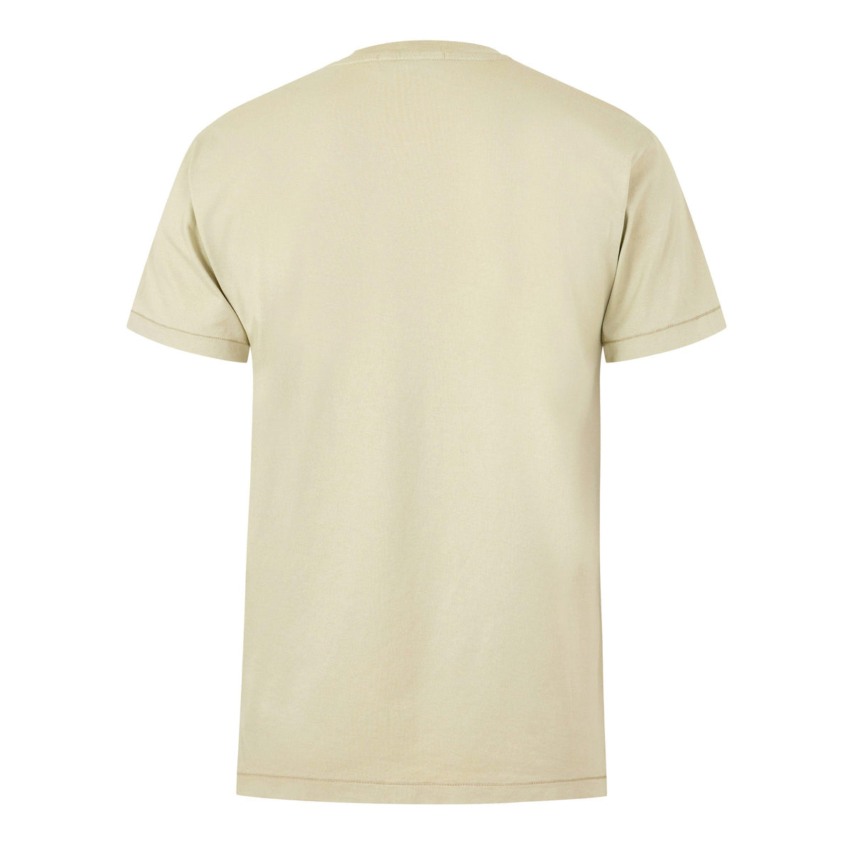 Sand V0095 - Stone Island - Men's Cotton Compass Logo Patch T-Shirt - 2