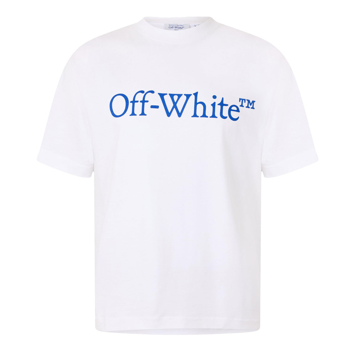 White-True Blue - Off White - Men's - Stripe Skate Horizontal Stripe T-Shirt - 1