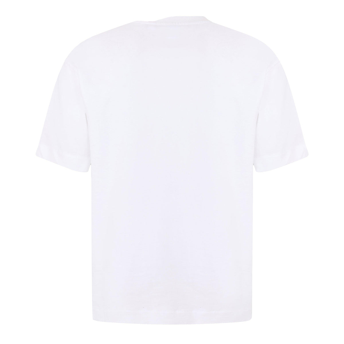 White-True Blue - Off White - Men's - Stripe Skate Horizontal Stripe T-Shirt - 2