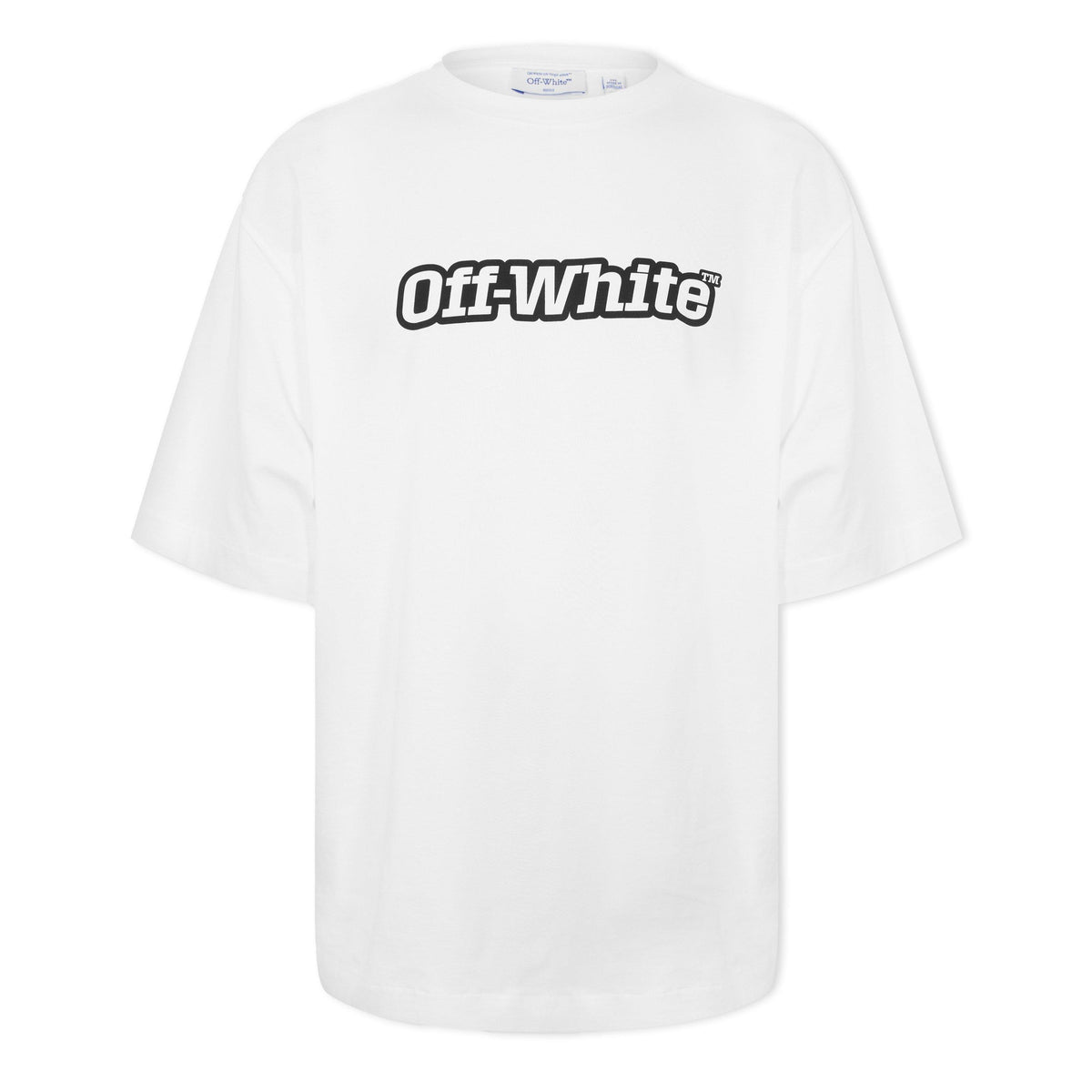White-Black - Off White - Men's Outline Skate Graphic T-Shirt - 1