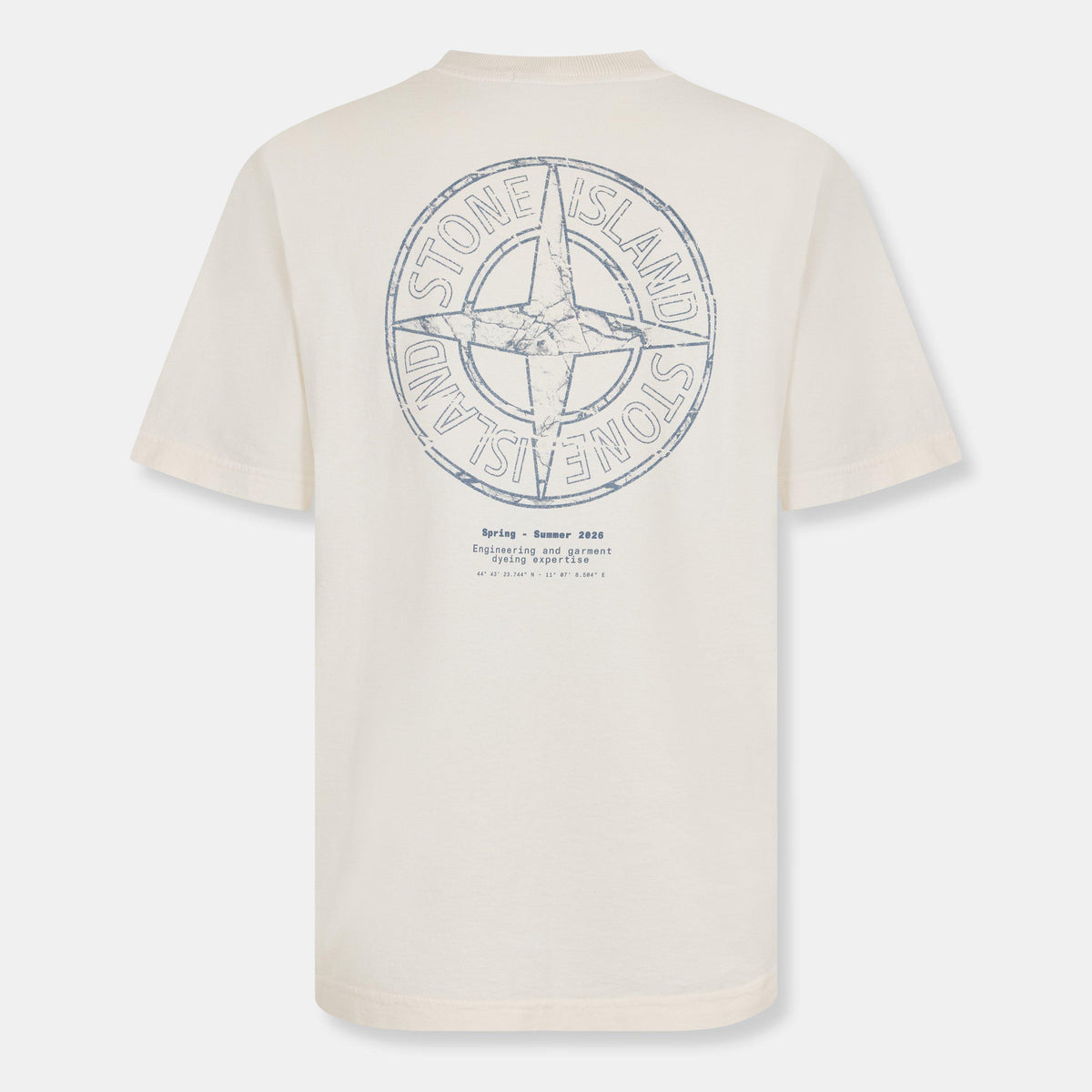 Ivory V0093 - Stone Island - Men's Print T-Shirt - 2