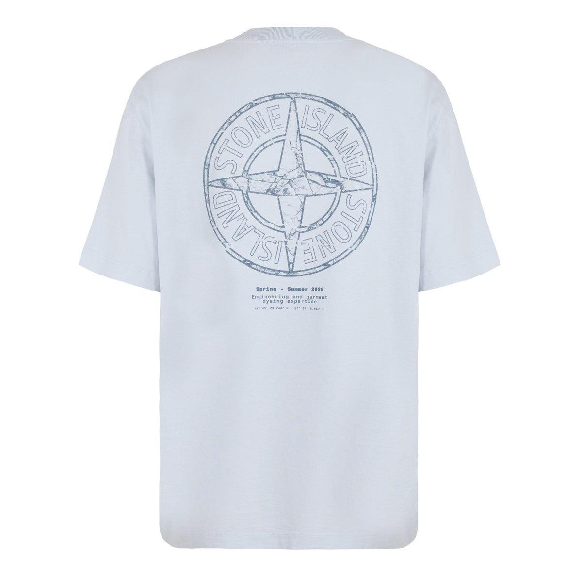 Sky Blue V0041 - Stone Island - Men's Print T-Shirt - 2