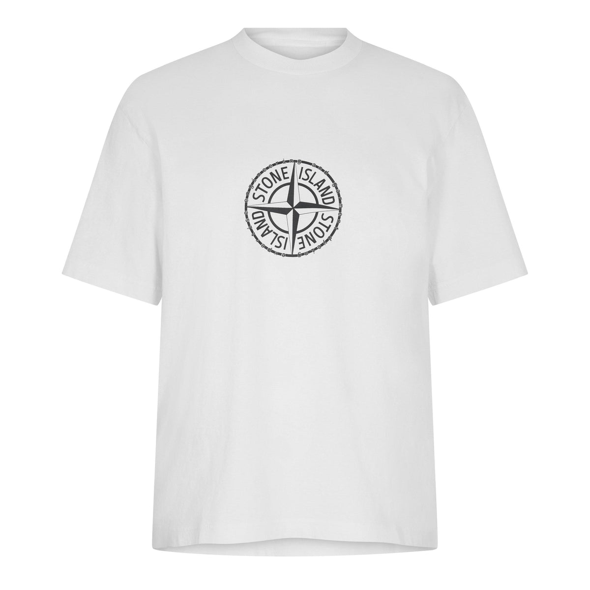 White V001 - Stone Island - Men's T-Shirt - 1
