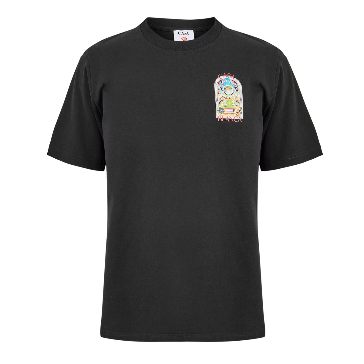 Black - Casablanca - Men's T-Shirt - 1