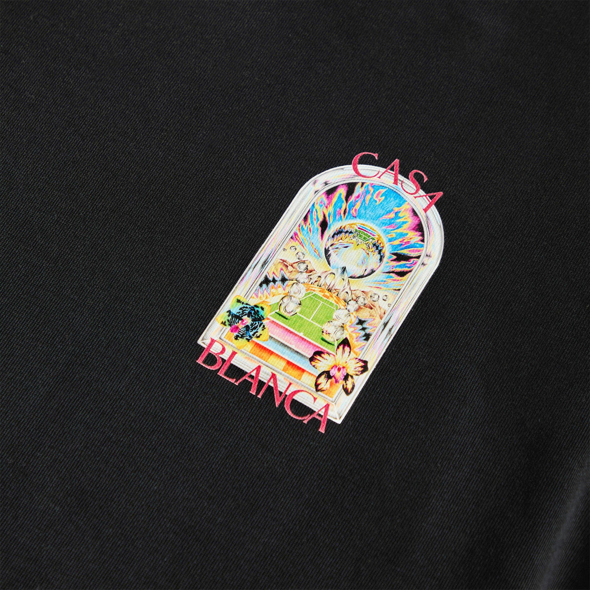 Black - Casablanca - Men's T-Shirt - 5
