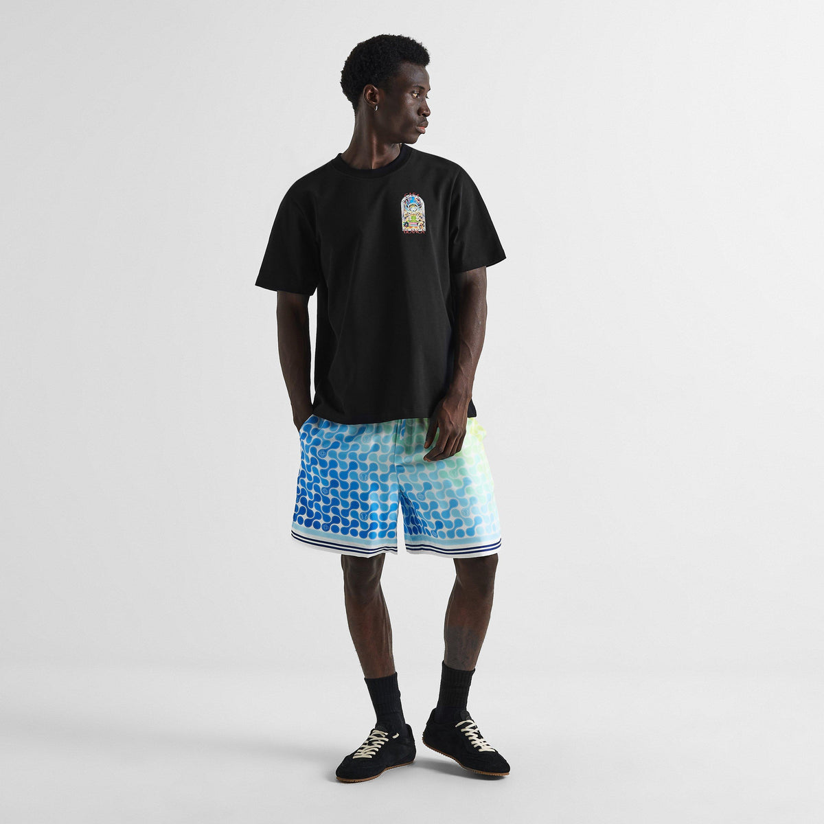 Black - Casablanca - Men's T-Shirt - 6
