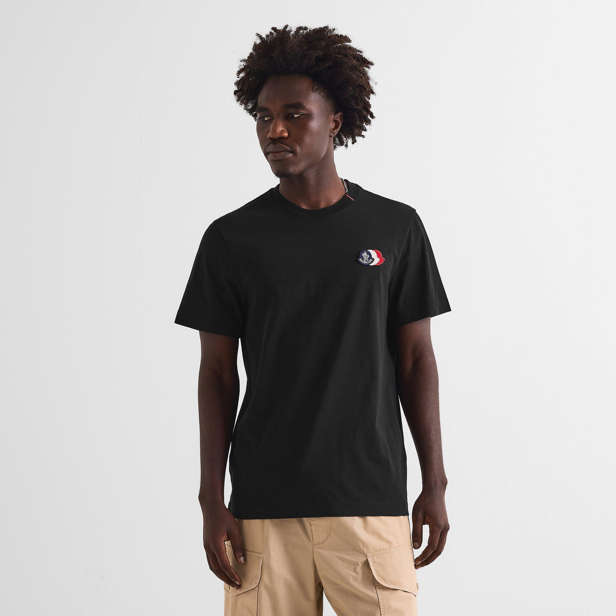 Black 999 - Moncler - Men's T-Shirt - 3
