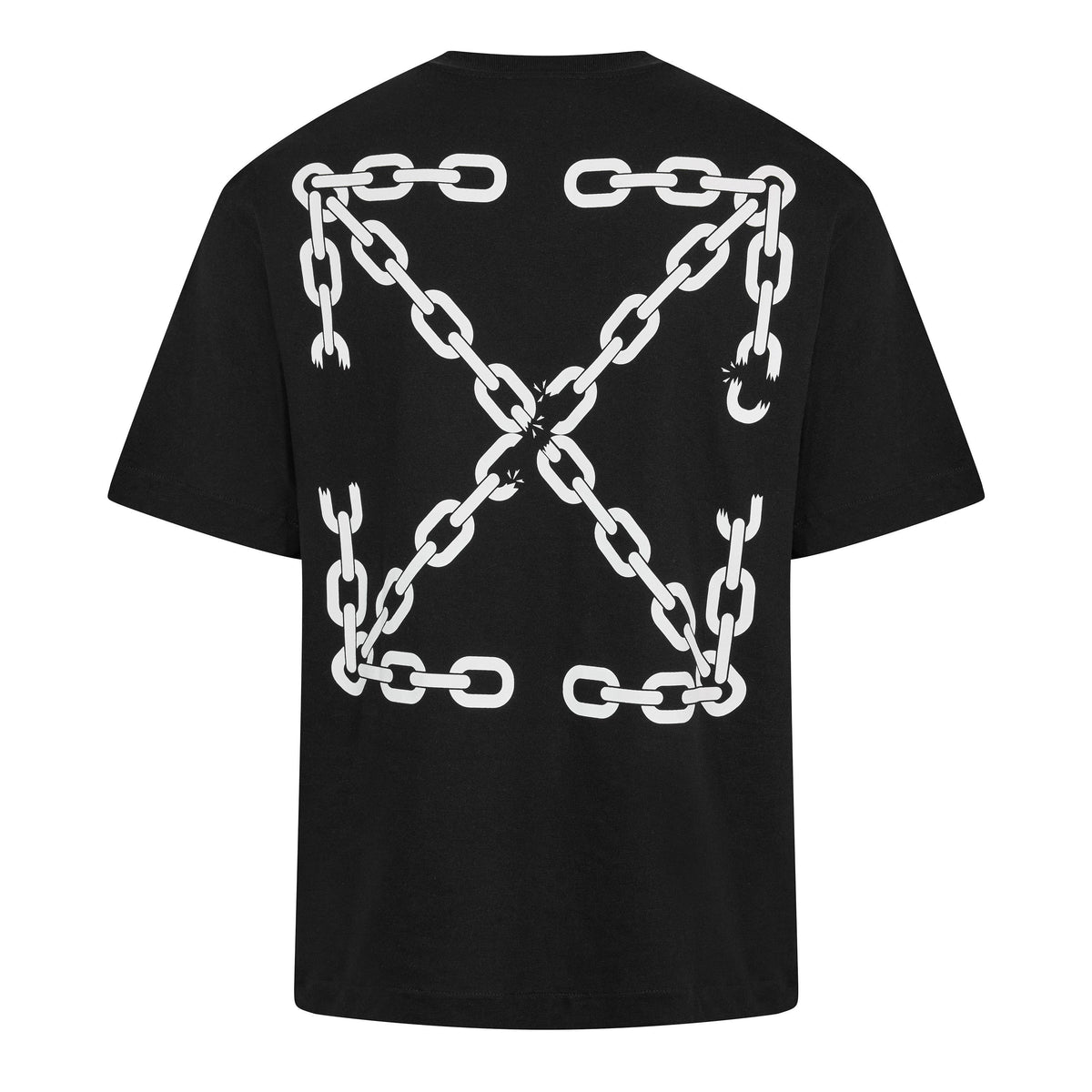Black - Off White - Men's T-Shirt - 2