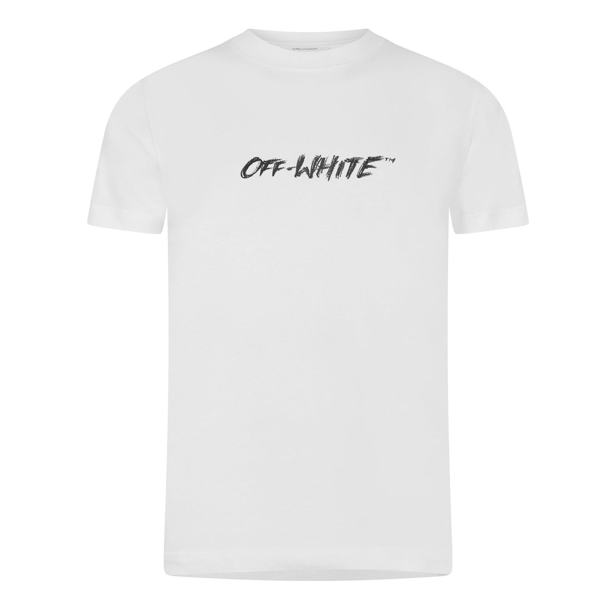 White - Off White - Men's Slim Fit T-Shirt - 1