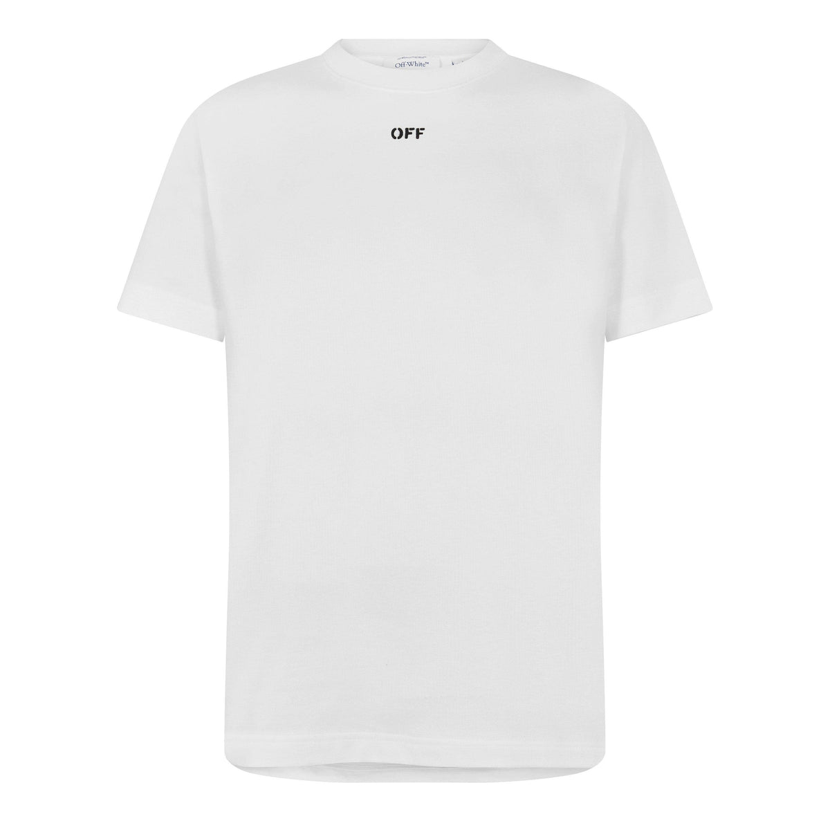 White - Off White - Men's Slim Fit T-Shirt - 1