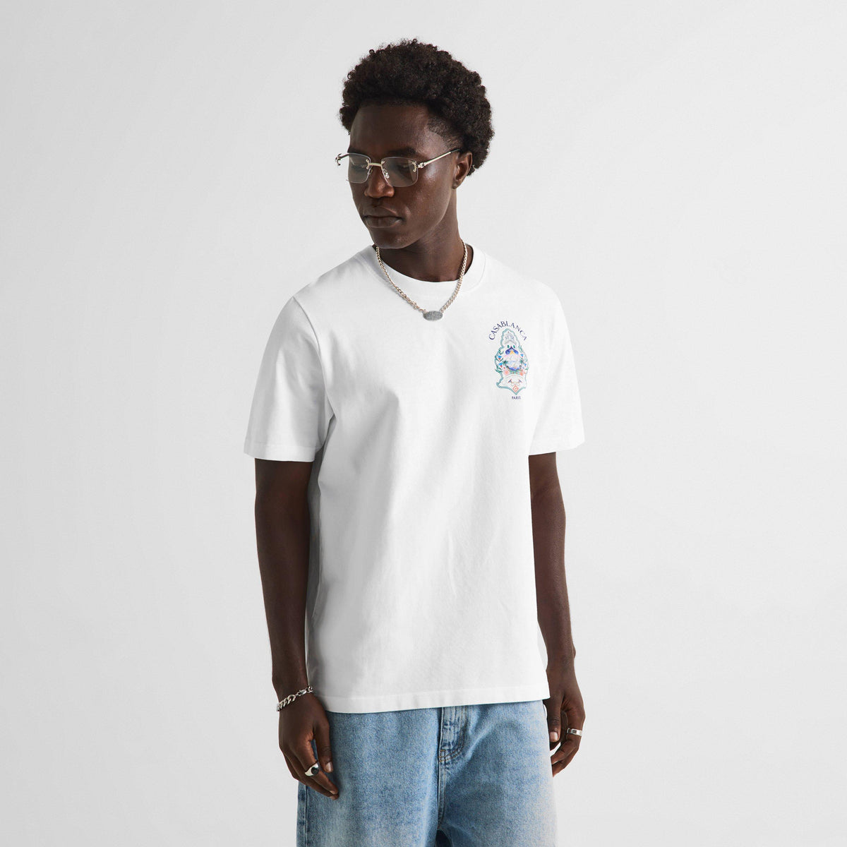 White - Casablanca - Casa Hotel Emb Tee Sn64 - 3