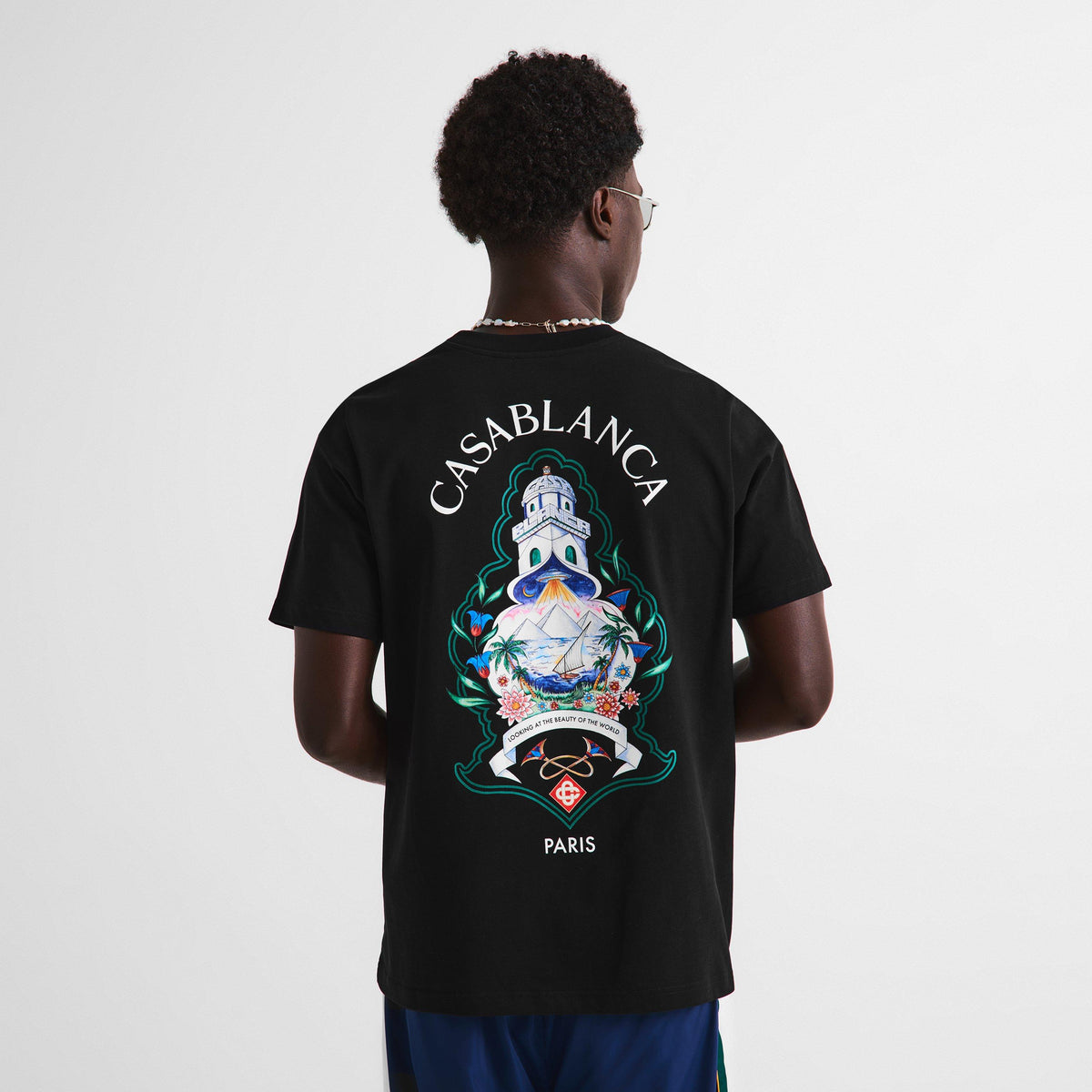 Black - Casablanca - Casa Hotel Emb Tee Sn64 - 4