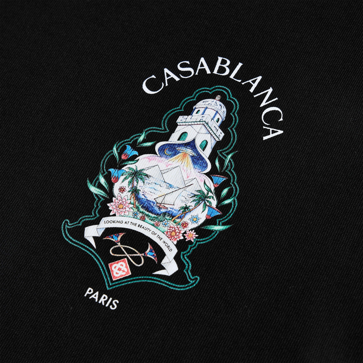 Black - Casablanca - Casa Hotel Emb Tee Sn64 - 5