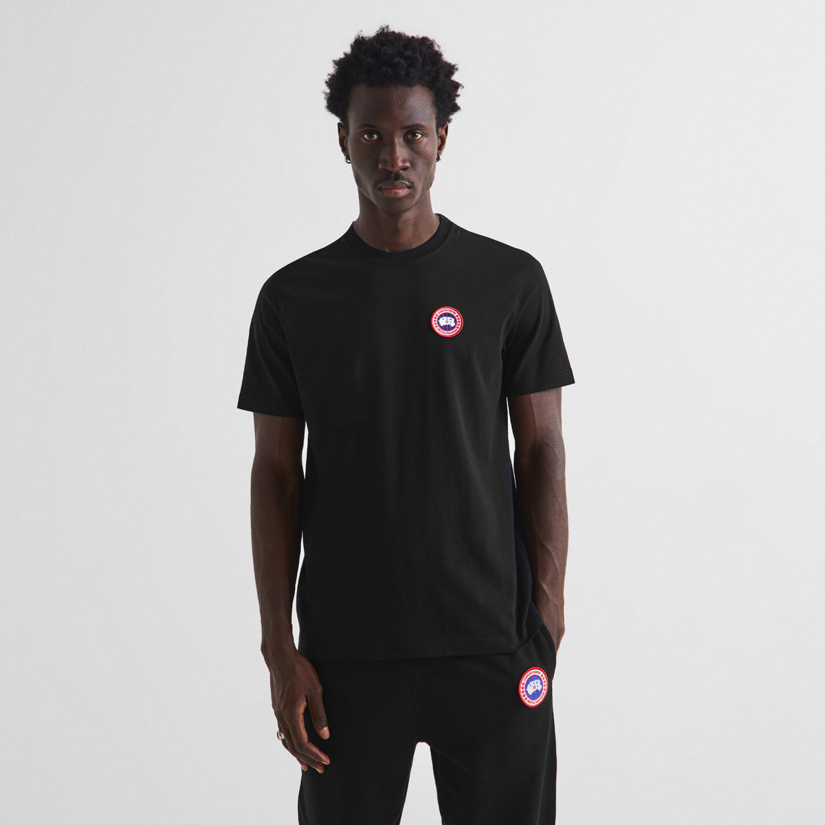 Black 9061 - Canada Goose - Canada Ocra Bdg Tee Sn00 - 3