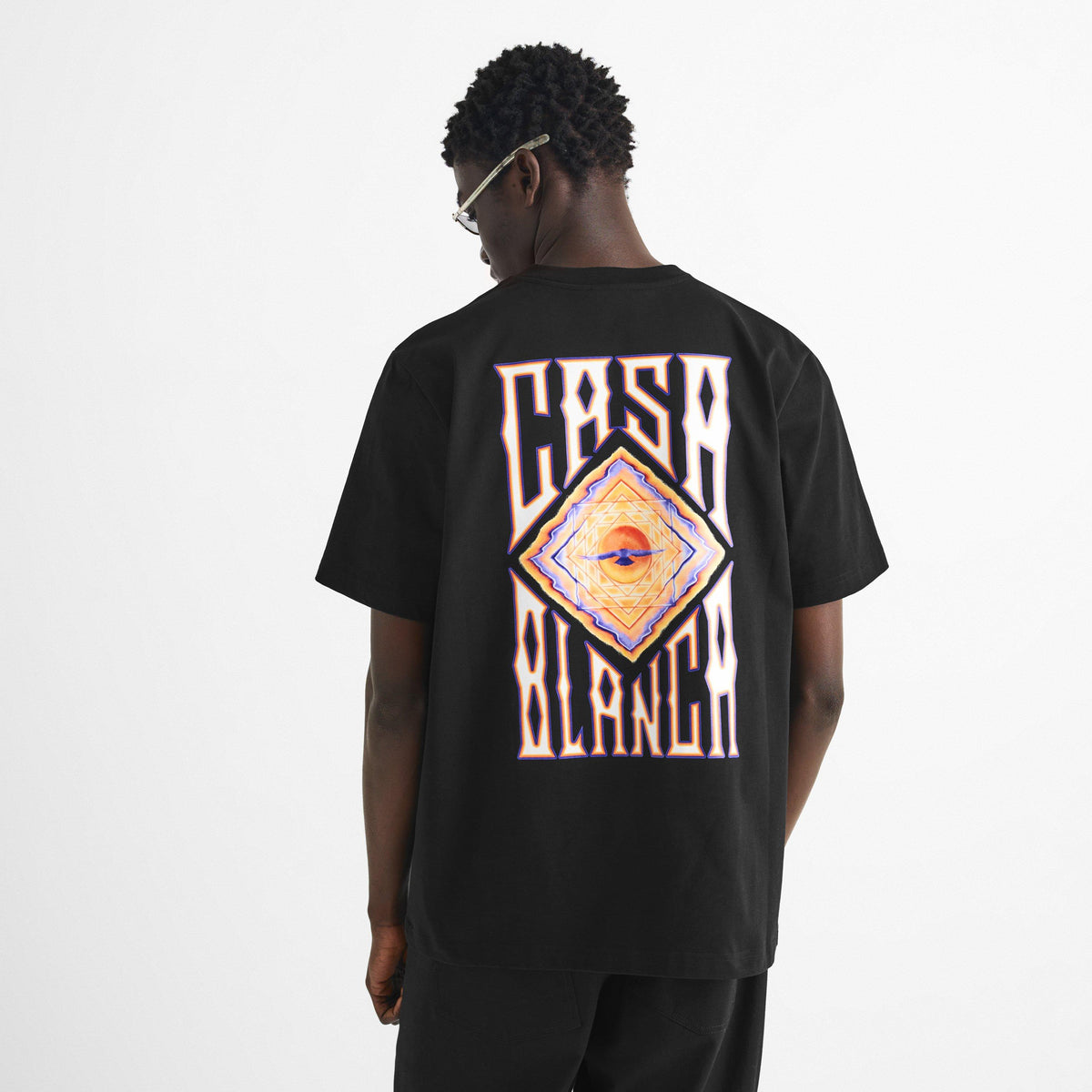 Black - Casablanca - Casa Hermons Tee Sn64 - 4