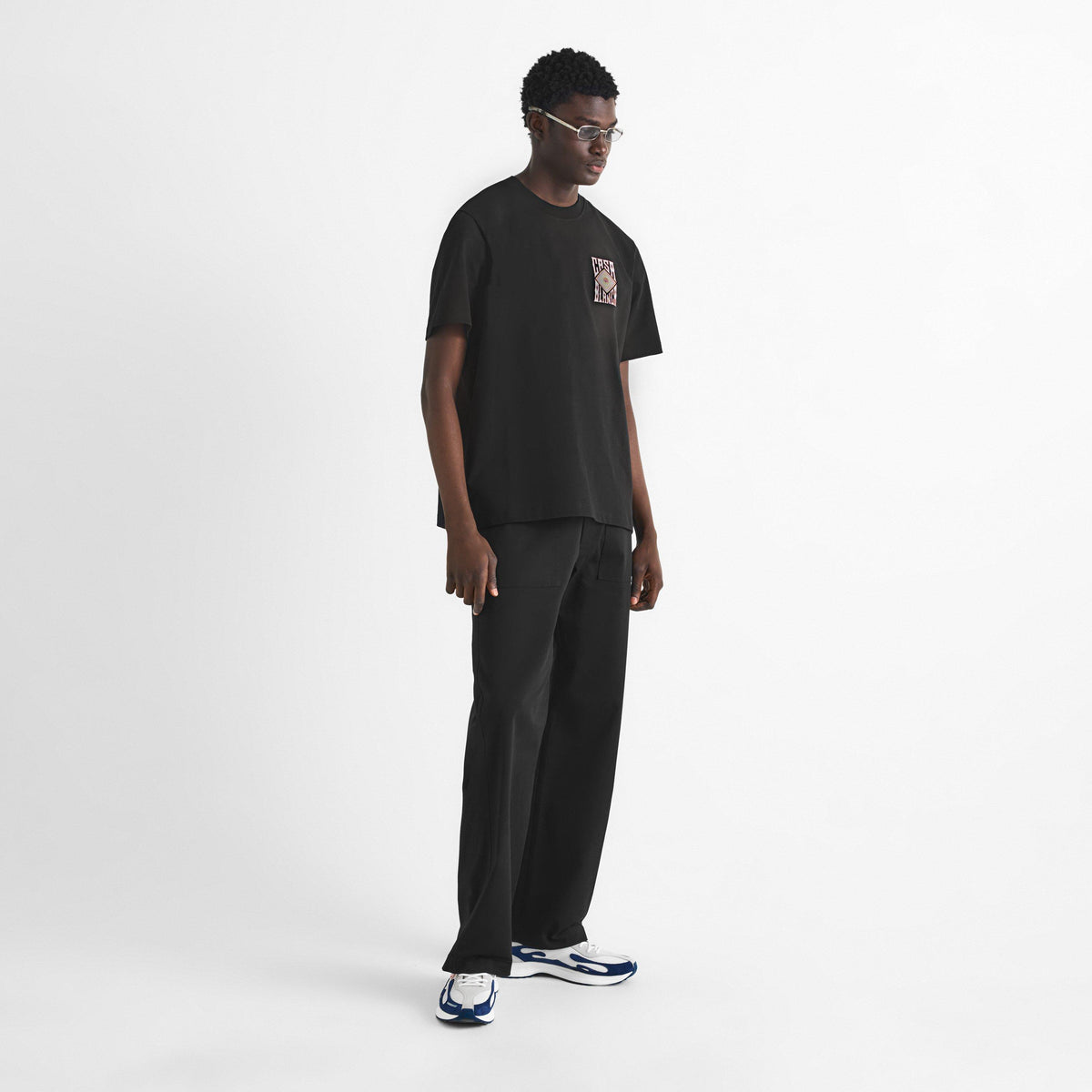 Black - Casablanca - Casa Hermons Tee Sn64 - 6