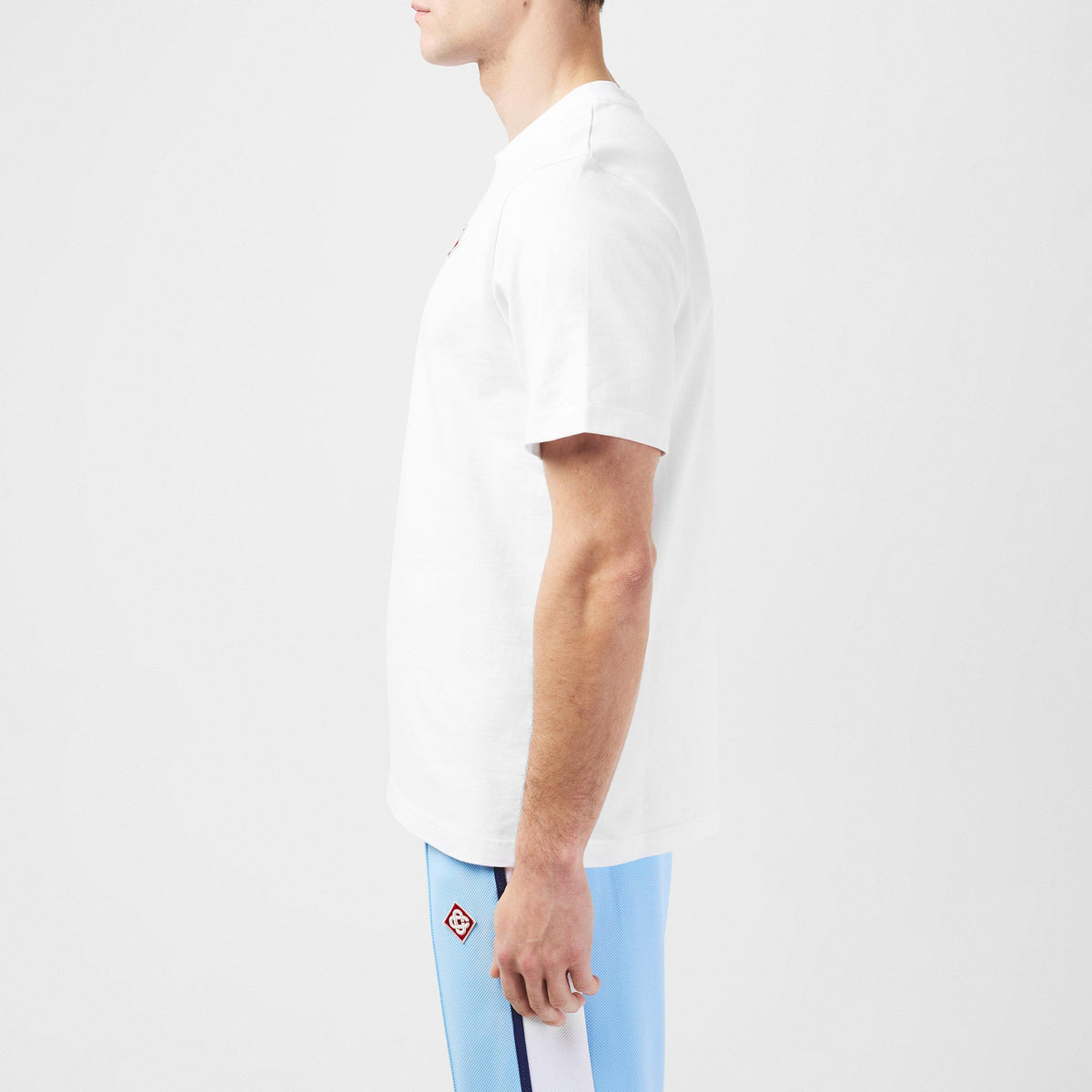 White - Casablanca - Men's Classic Logo T-Shirt - 6