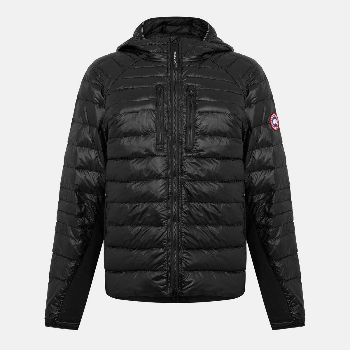 Black 9061 - Canada Goose - Men's Hybridge Lite Long Sleeve Short Puffer Jacket - 1