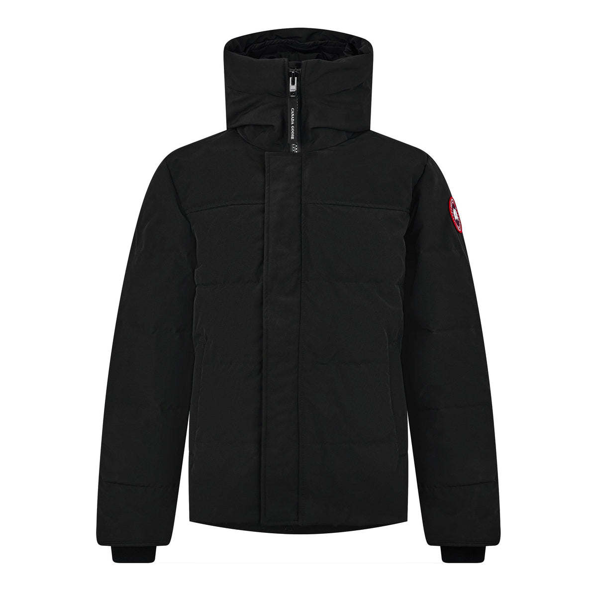 Black 61 - Canada Goose - Men's Macmillan Duck Down Hooded Long Sleeve Parka - 1