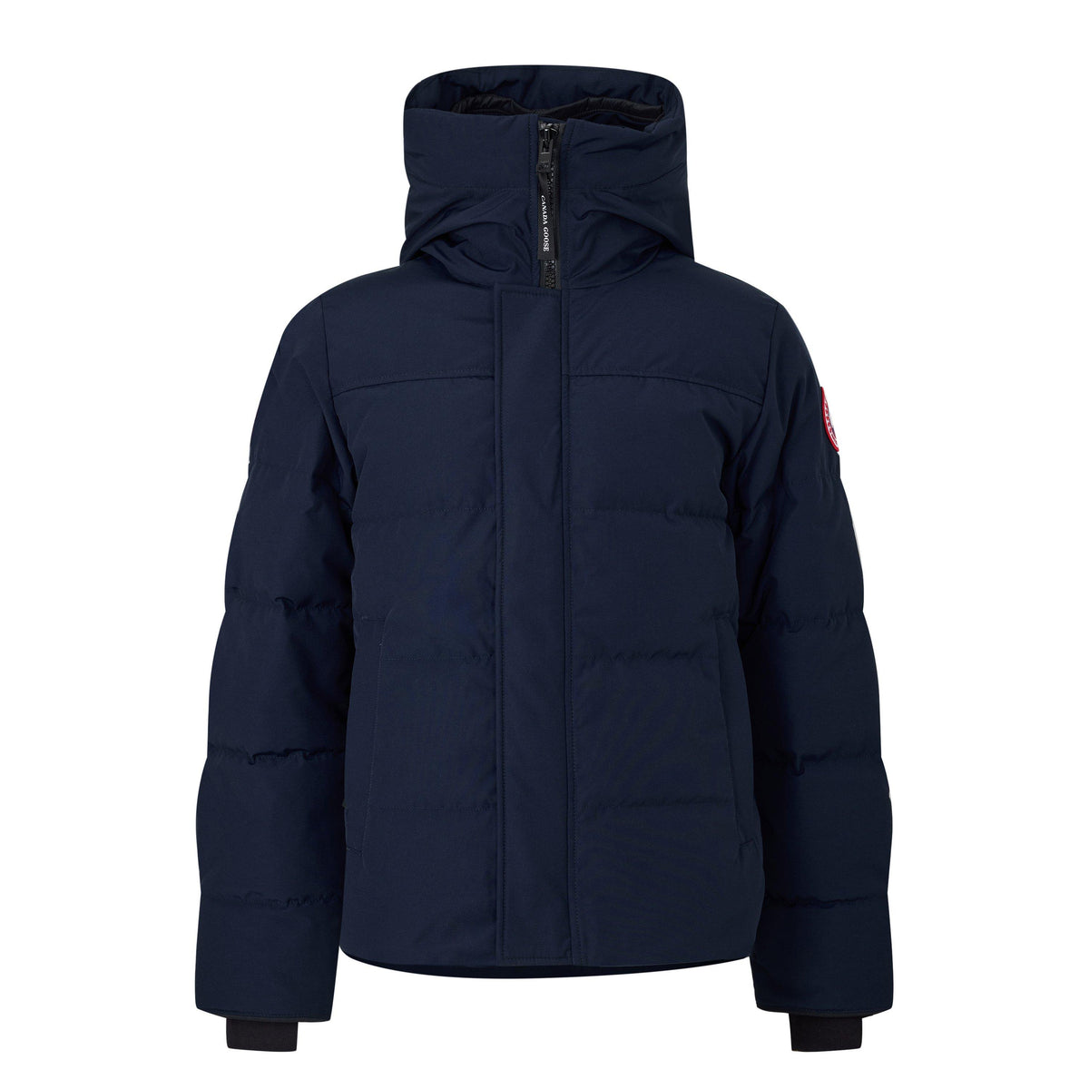 Navy 9063 - Canada Goose - Men's Macmillan Duck Down Hooded Long Sleeve Parka - 1