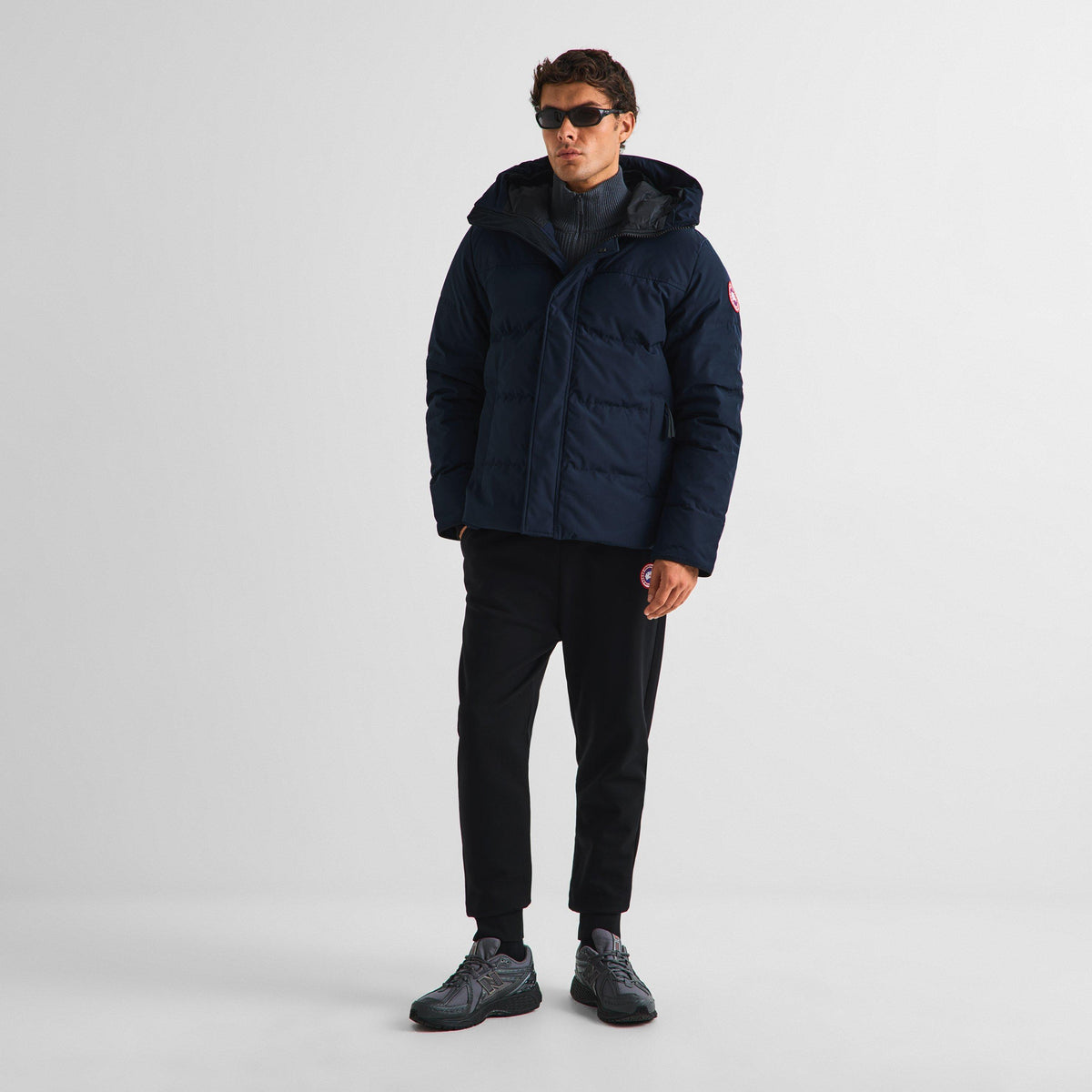 Navy 9063 - Canada Goose - Men's Macmillan Duck Down Hooded Long Sleeve Parka - 6
