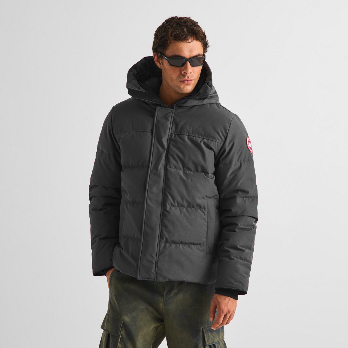 Granite 9431 - Canada Goose - Men's Macmillan Duck Down Hooded Long Sleeve Parka - 3