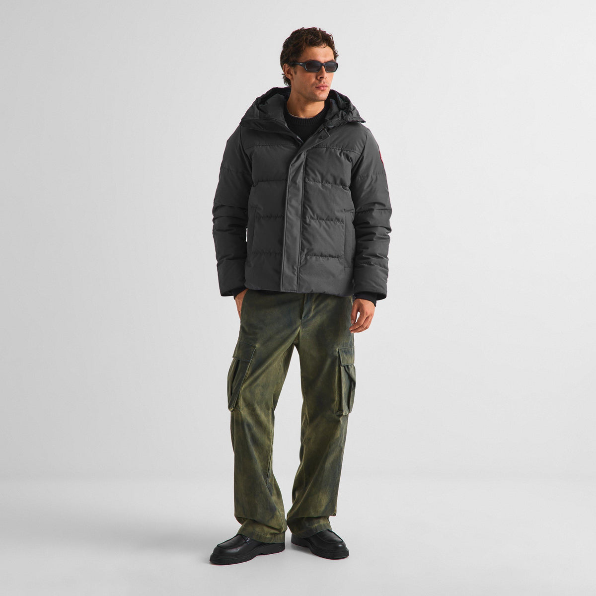 Granite 9431 - Canada Goose - Men's Macmillan Duck Down Hooded Long Sleeve Parka - 6