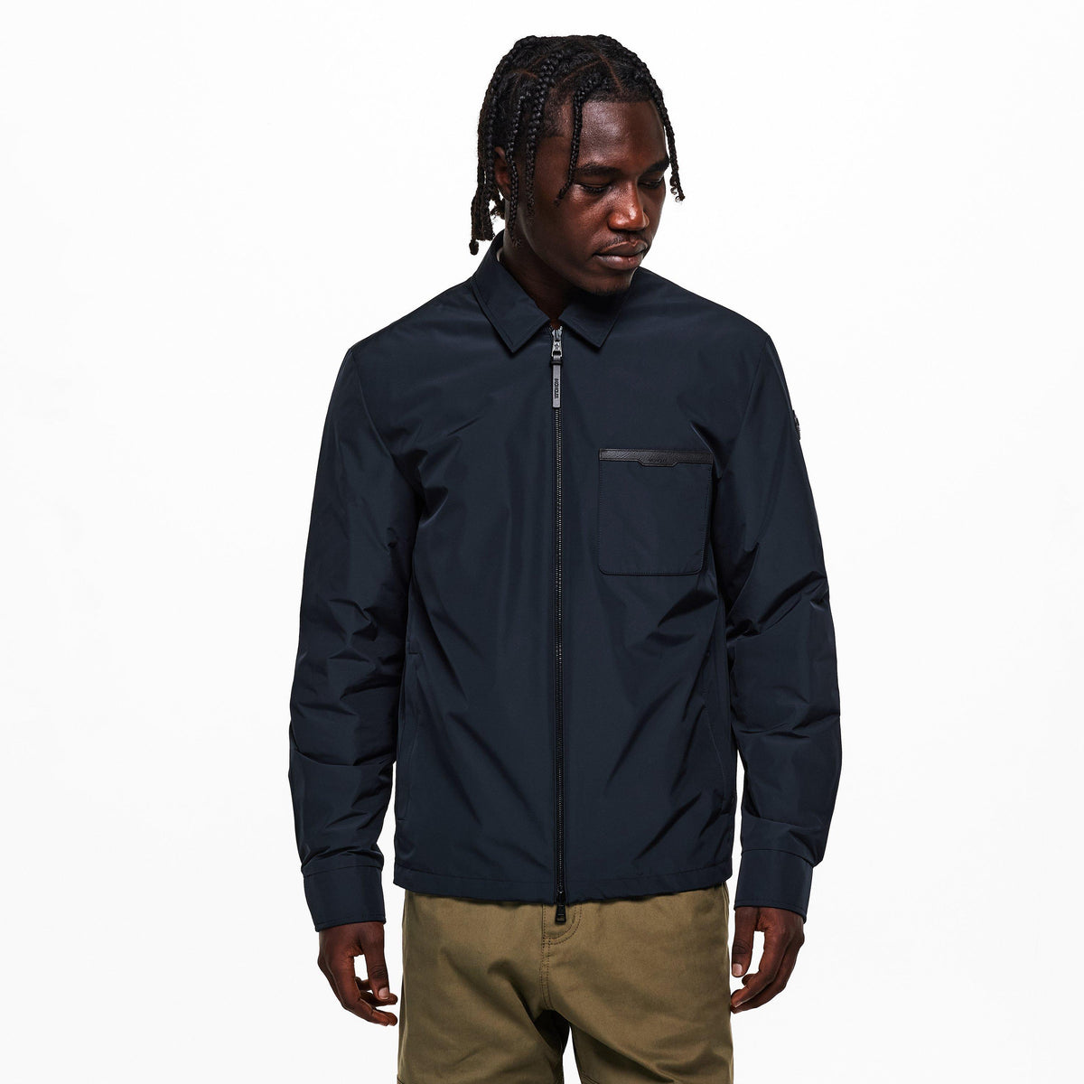 Navy 742 - Moncler - Men's Edit Puff Overshirt - 3