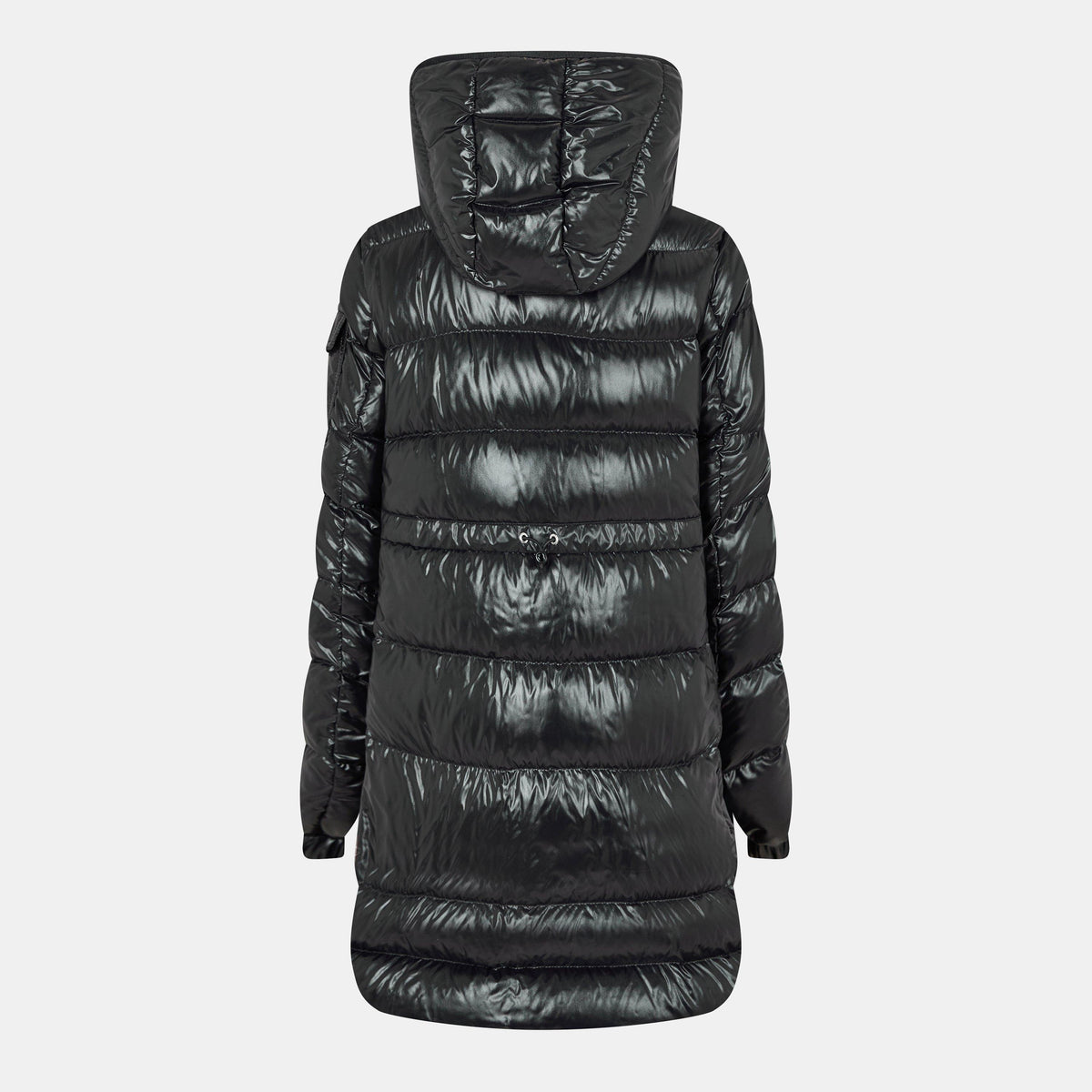 Black 999 - Moncler - Women's Courcelles Down Hooded Short Puffer Jacket - 2