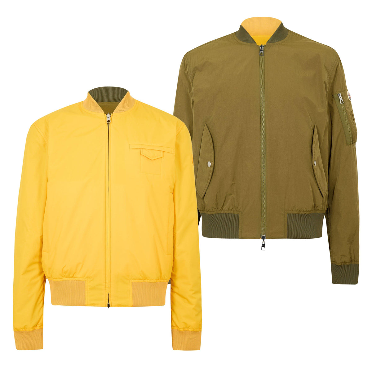 Olive 81P - Moncler - Men's Bomber Jacket - 1