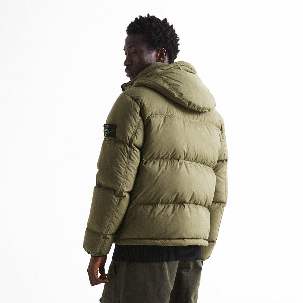 Mil Green V005G - Stone Island - Stone Cordura Puffer Sn64 - 4