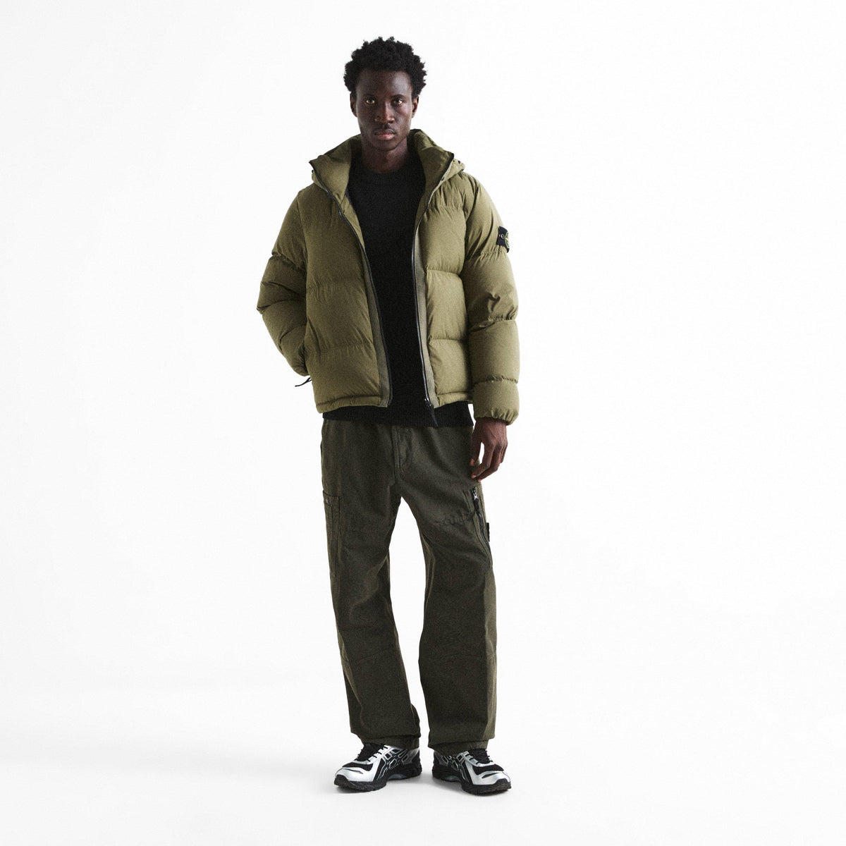 Mil Green V005G - Stone Island - Stone Cordura Puffer Sn64 - 6