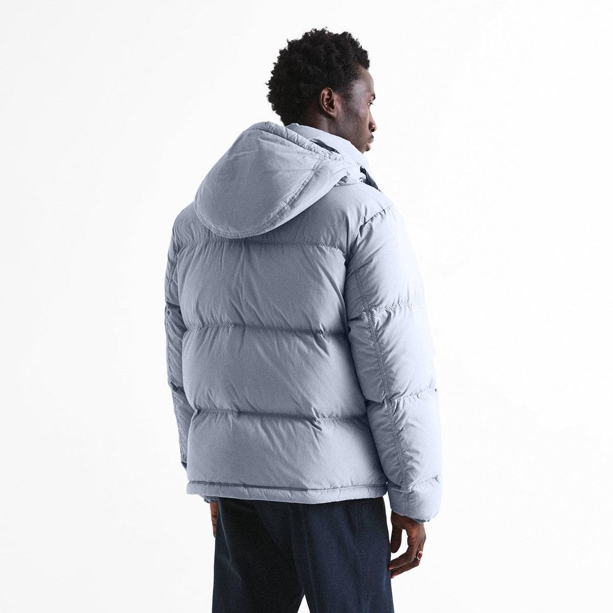 Ash Grey V0049 - Stone Island - Stone Cordura Puffer Sn64 - 4