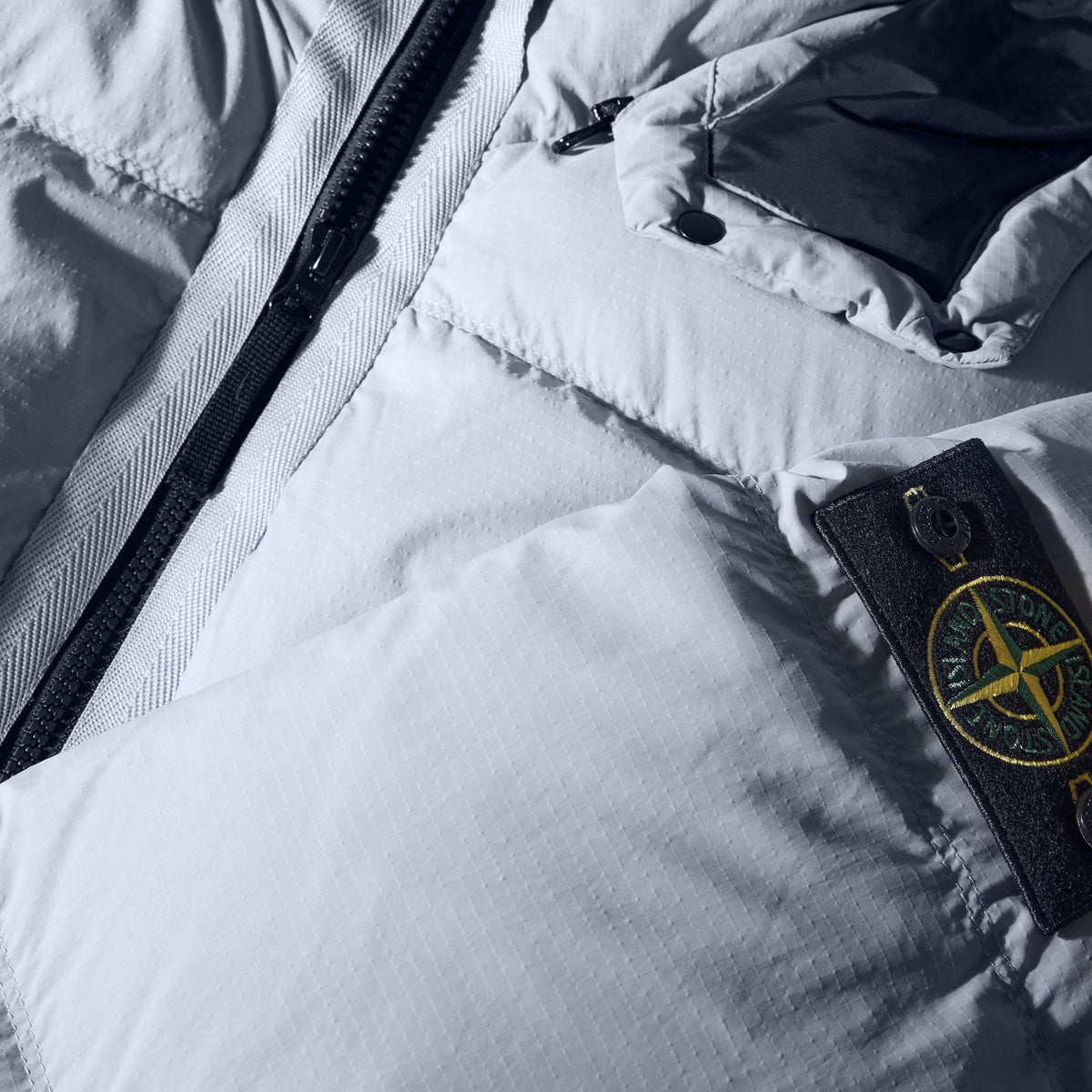 Ash Grey V0049 - Stone Island - Stone Cordura Puffer Sn64 - 5