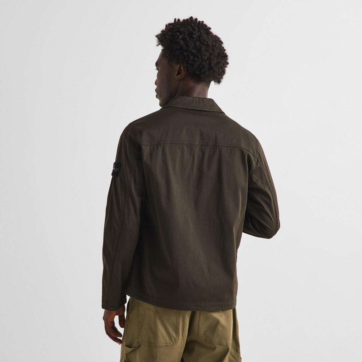 Coal Grey V0078 - Stone Island - Stone GD Overshirt Sn64 - 4