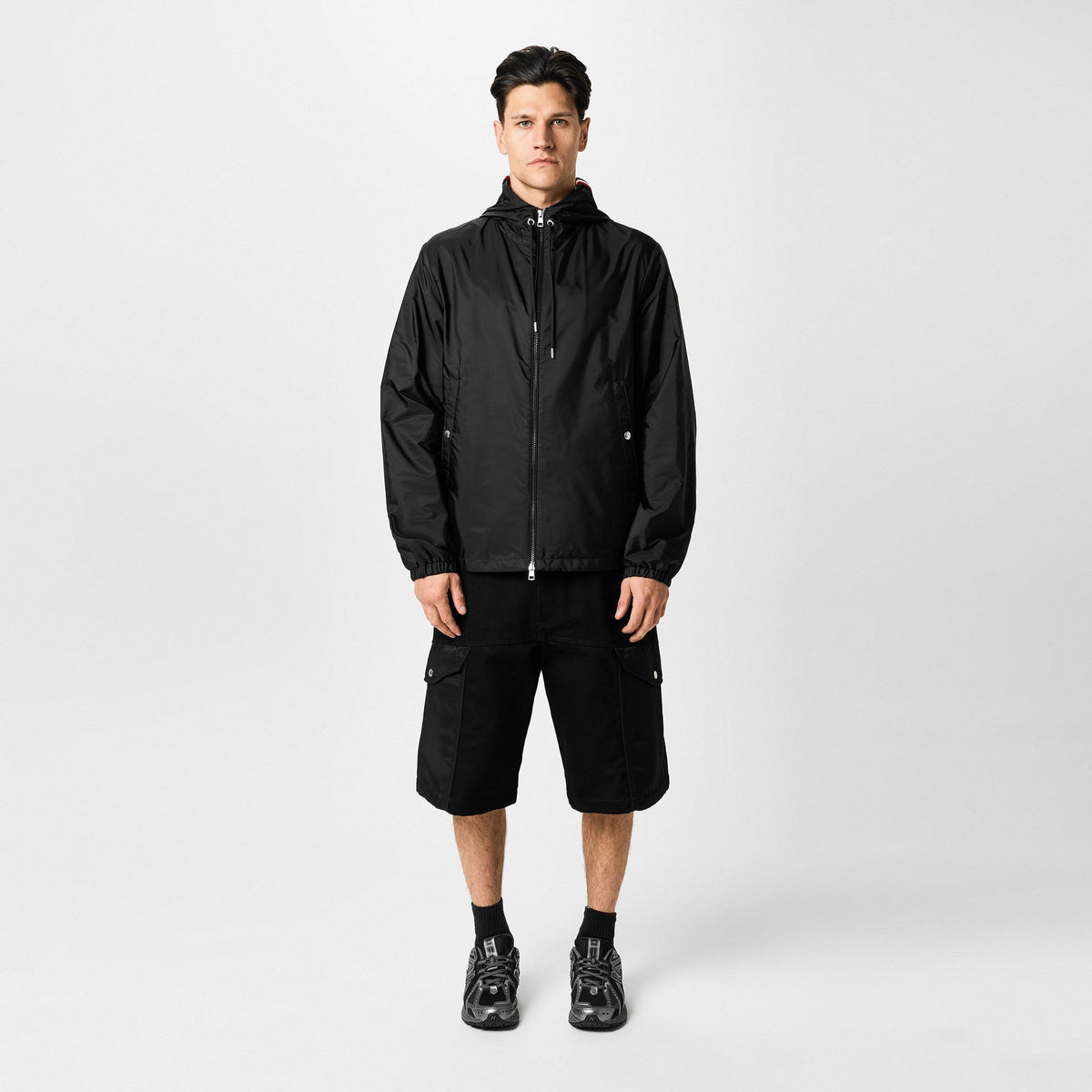 Black 999 - Moncler - Men's Grimpeurs Waterproof DWR Bomber Jacket - 6