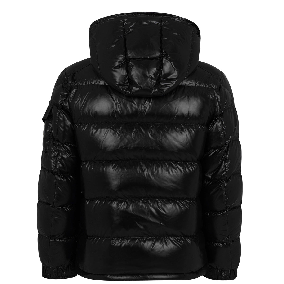Black 999 - Moncler - Men's Maya Waterproof Down Detachable Hood Short Puffer Jacket - 8