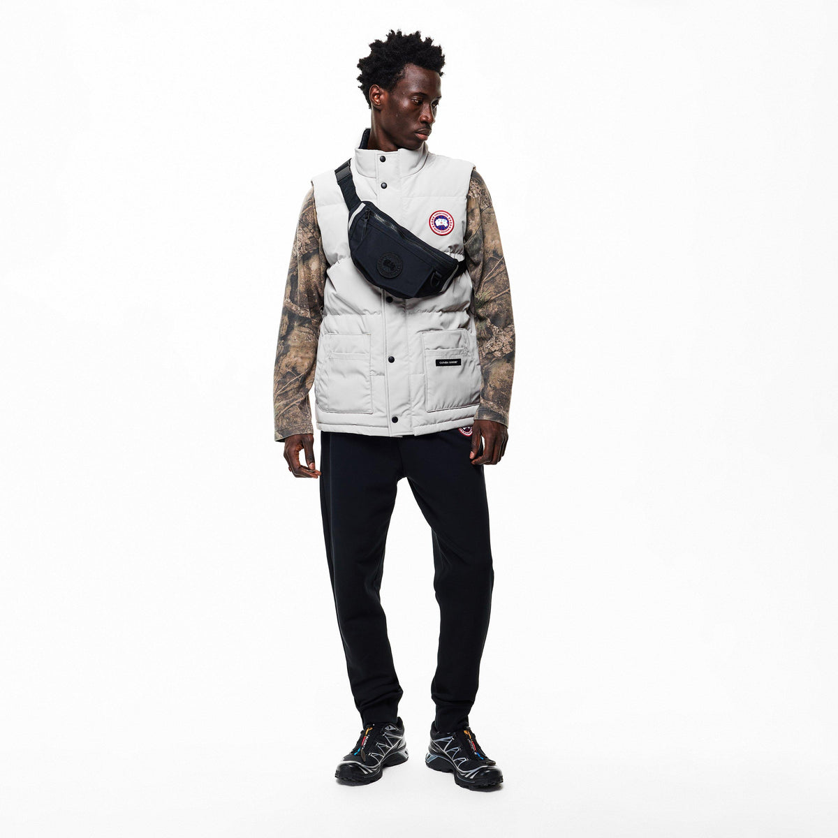 Limestone - Canada Goose - Men's Freestyle Crew  Duck Down Waterproof Sleeveless Gilet - 6