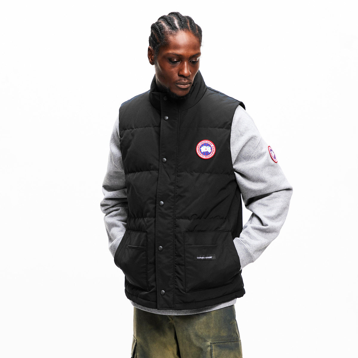 Black 61 - Canada Goose - Men's Freestyle Crew  Duck Down Waterproof Sleeveless Gilet - 3