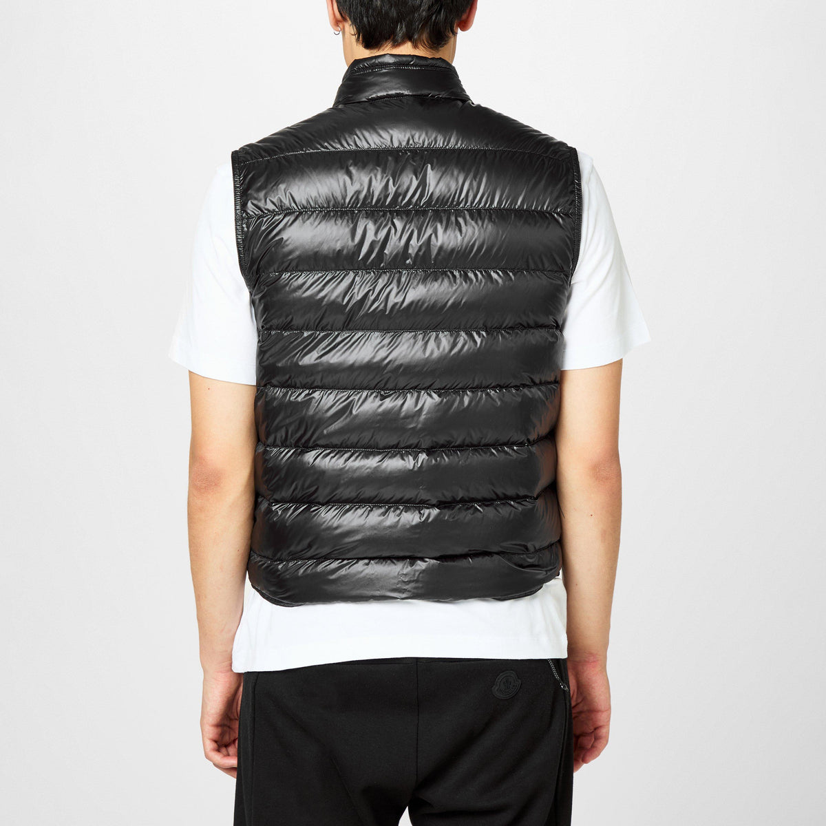 Black 999 - Moncler - Men's Gui Down Water Resistant Goose Down Gilet - 4