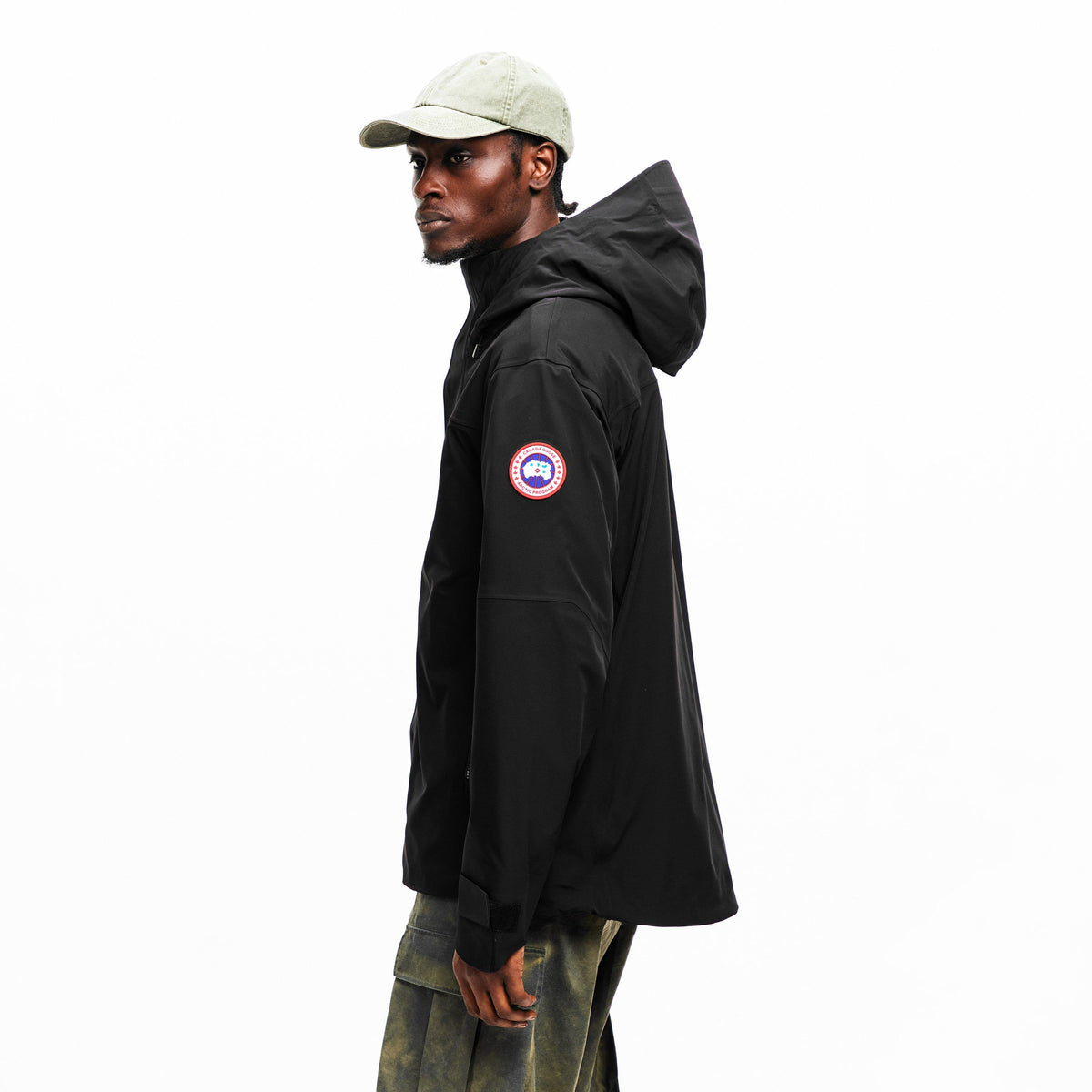 Black - Canada Goose - Mens Rupert Rain Jacket - 4