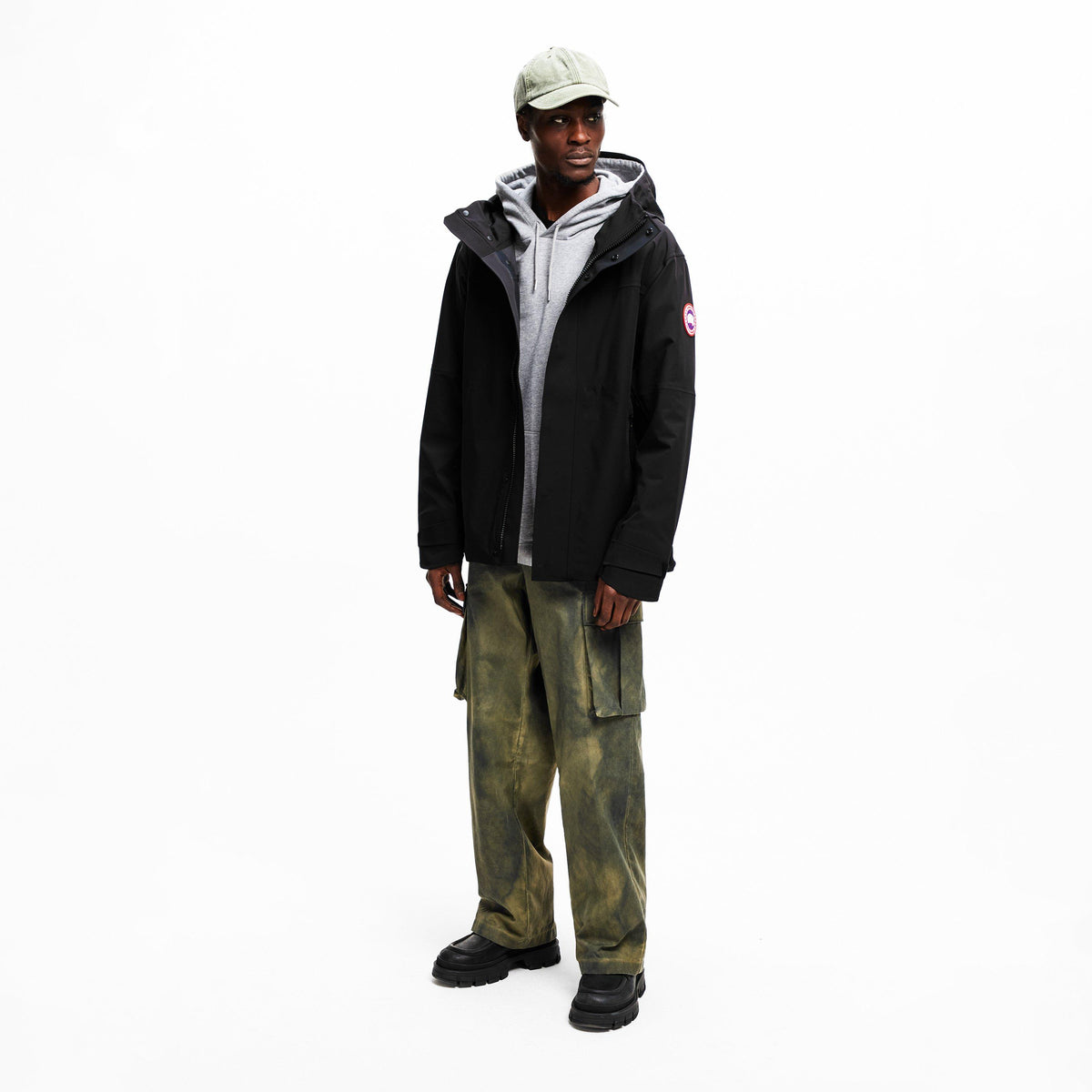Black - Canada Goose - Mens Rupert Rain Jacket - 6