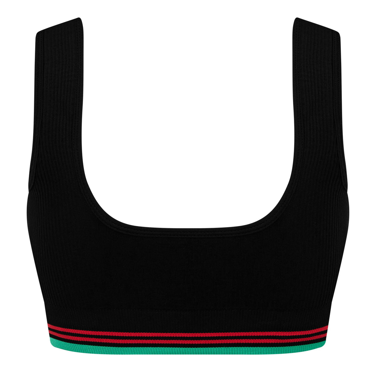 Black - Casablanca - Women's Logo Nylon Seamless Cropped Vest - 2