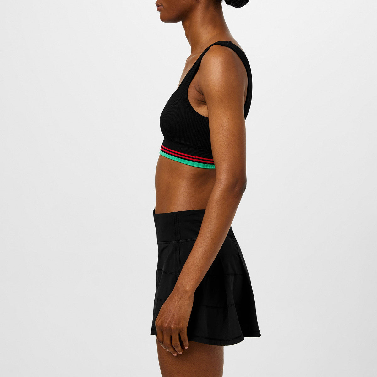 Black - Casablanca - Women's Logo Nylon Seamless Cropped Vest - 6