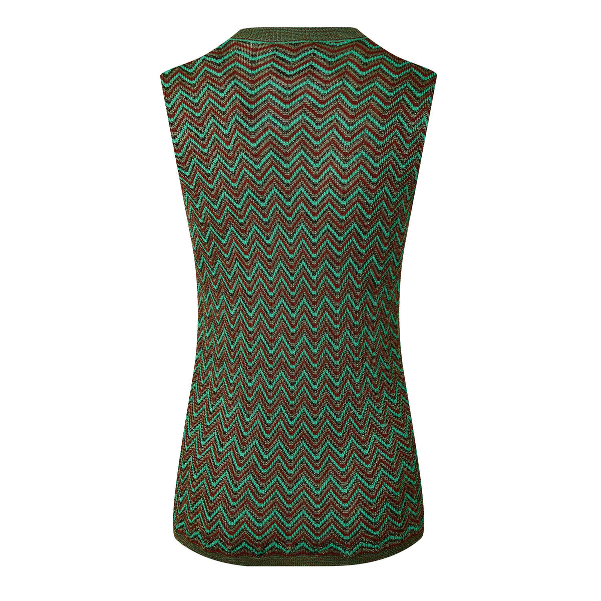 Multi - Missoni - Women's Zig Zag Knitted Tank Vest - 2