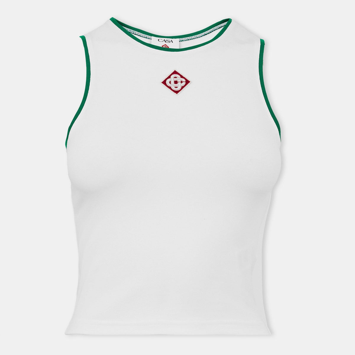 White - Casablanca - Logo Vest - 1