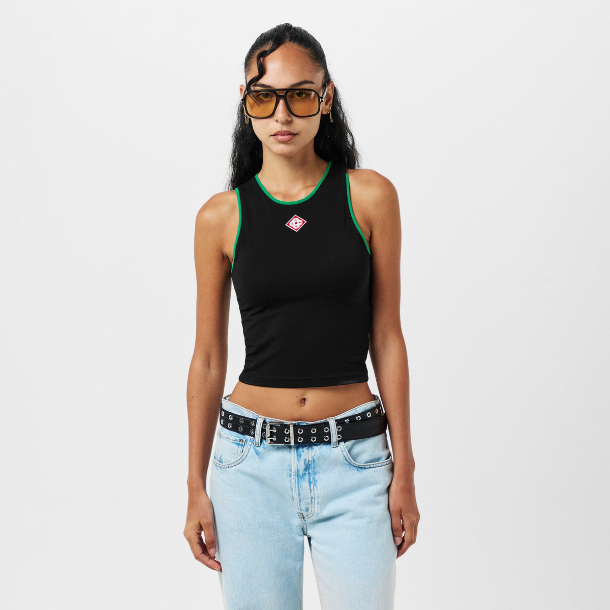Black - Casablanca - Logo Vest - 3