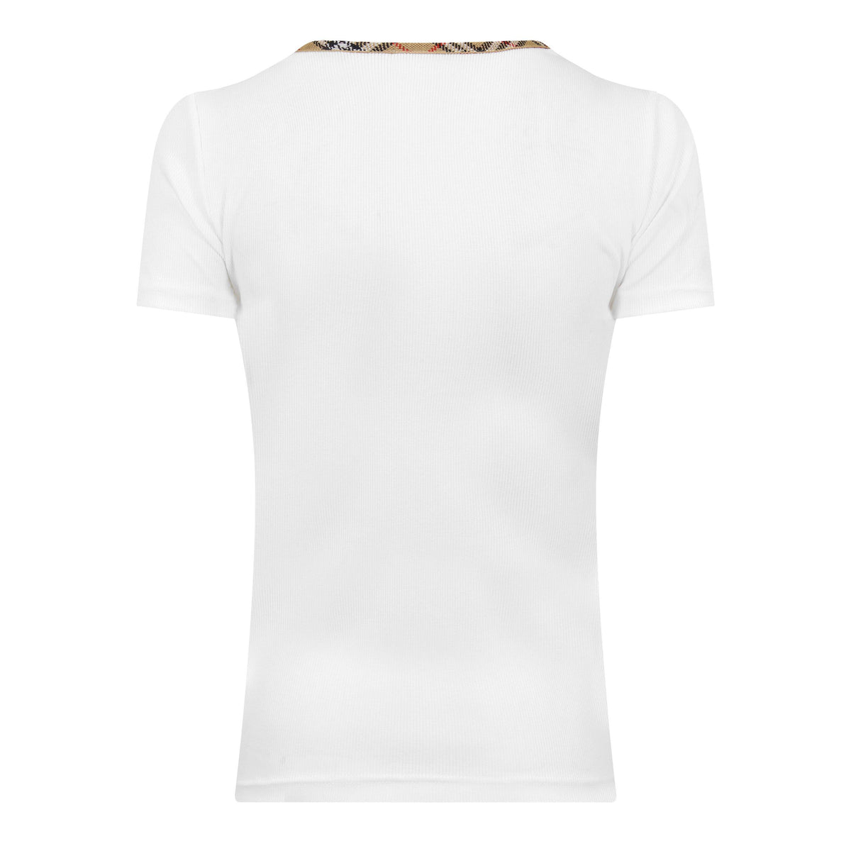 Chalk - Burberry - Women's Slim Fit T-Shirt - 2