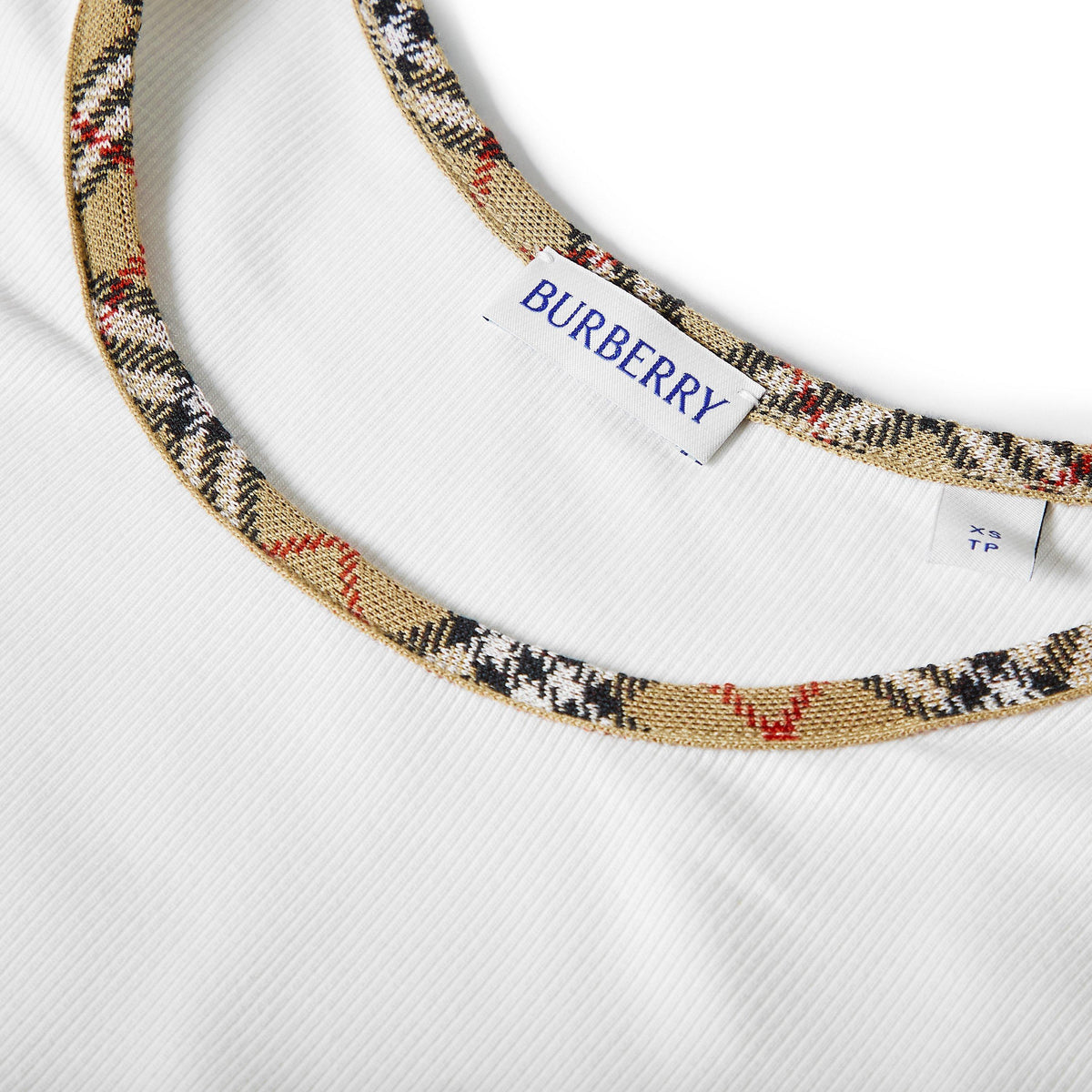 Chalk - Burberry - Women's Slim Fit T-Shirt - 5